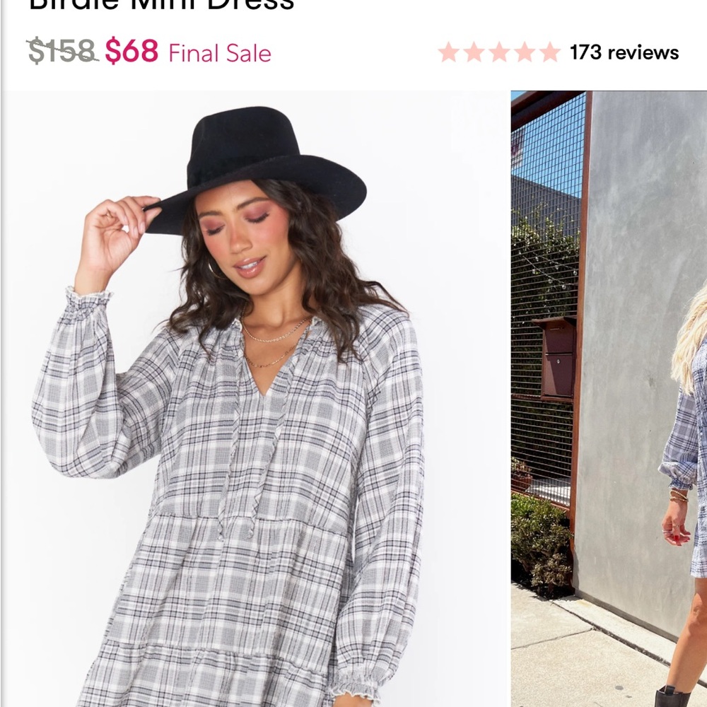Show Me Your MuMu Birdie Mini Dress